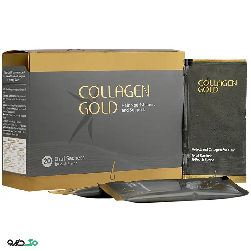 کلاژن گلد ساشه مو و ناخن آدریان